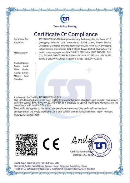 Zellaktivator, Terahertz-Technologie-Aktivator (THz) - wellfeet